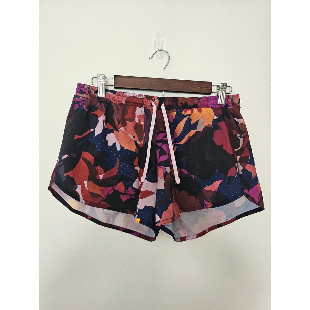 [Athletic] Old Navy Active Go-Dry Shorts Womens M Multicolor Floral Performance